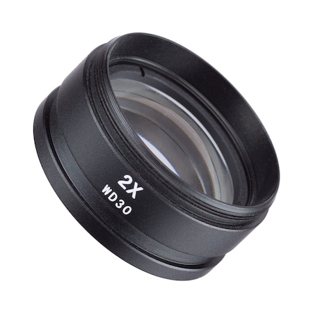 Amscope 2X Barlow Lens For SM and SW Stereo Microscopes (48mm) SM20